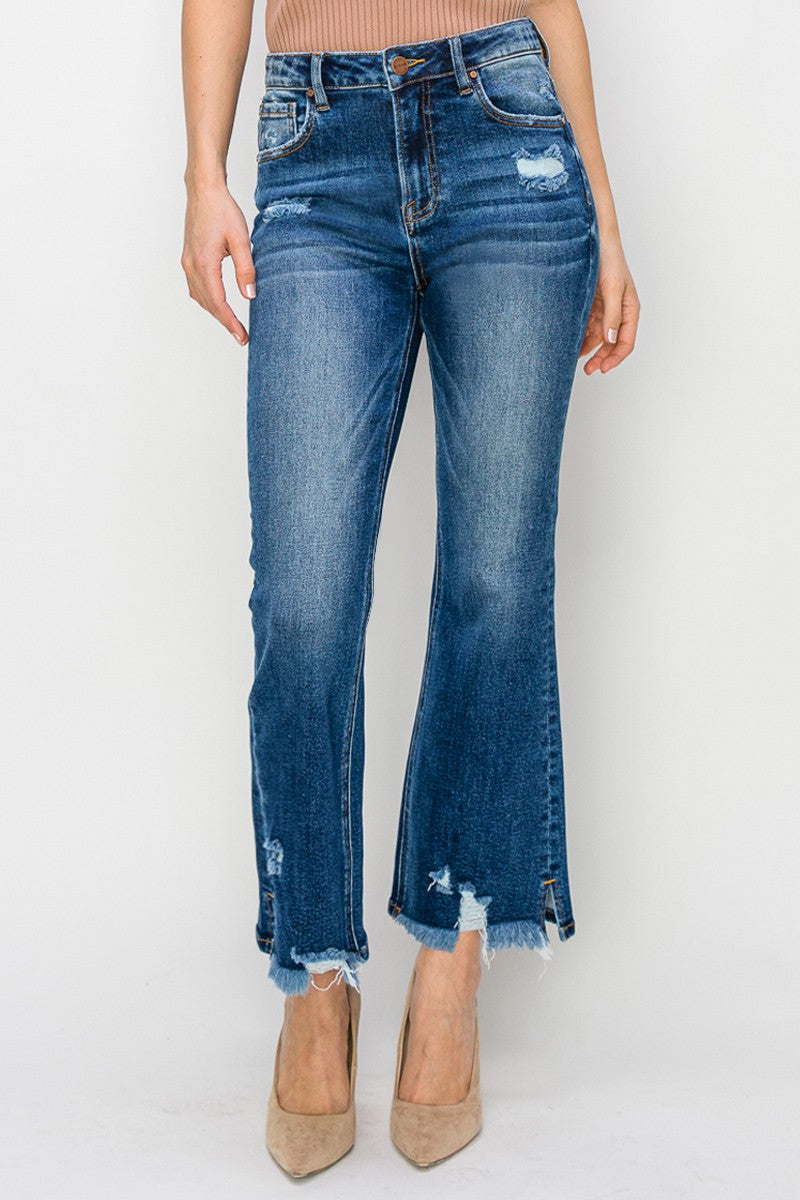 Risen High Rise Ankle Flares