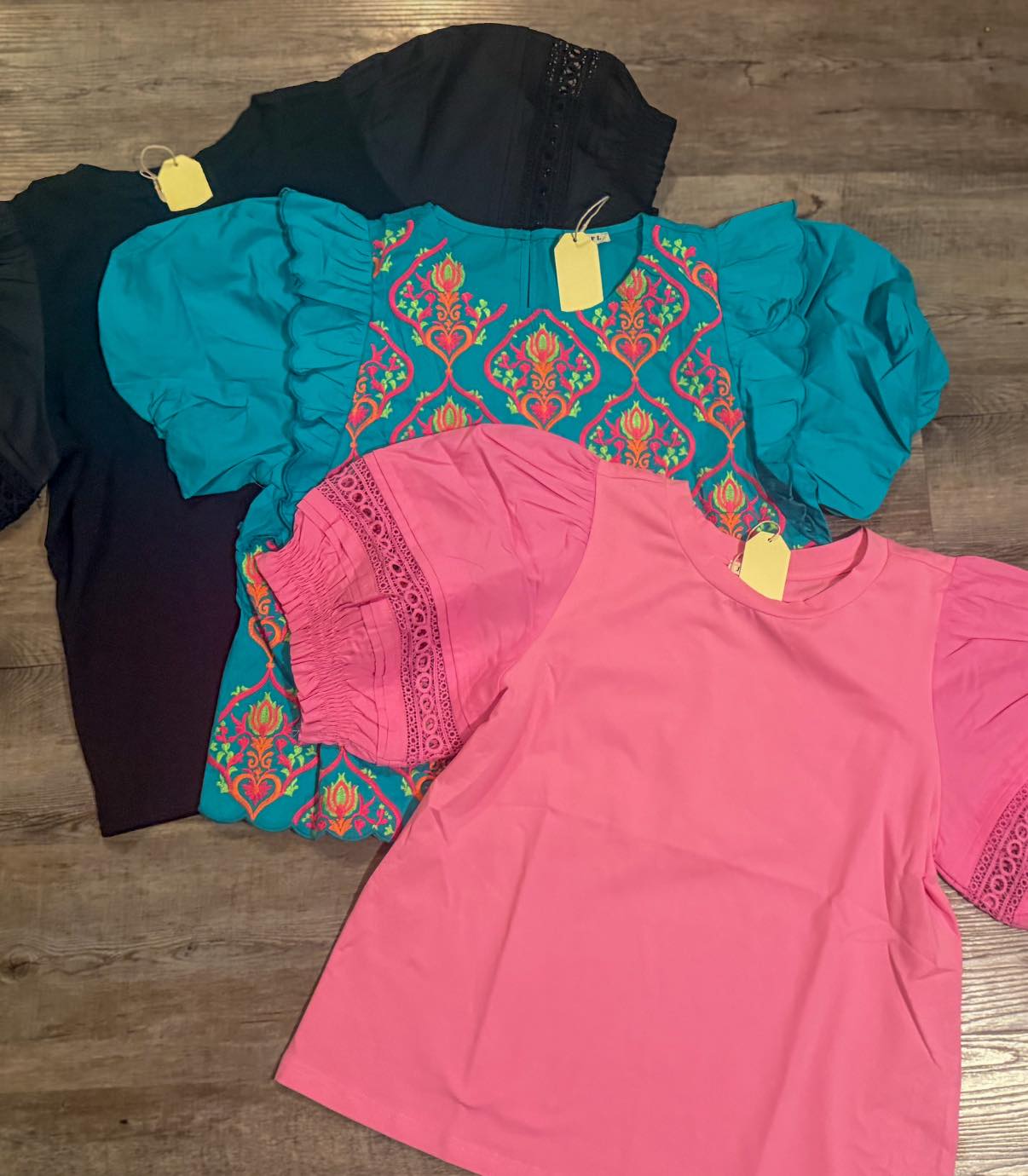 Bubblegum Grace Lace Top