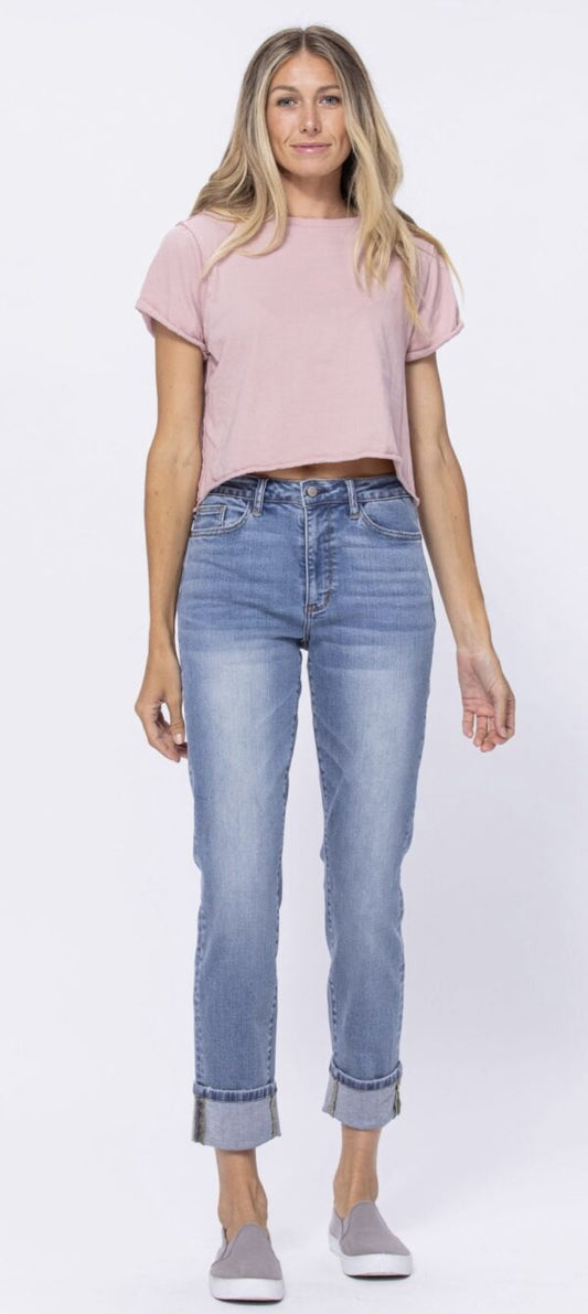 Trendy Boyfriend Jean By Judy Blue