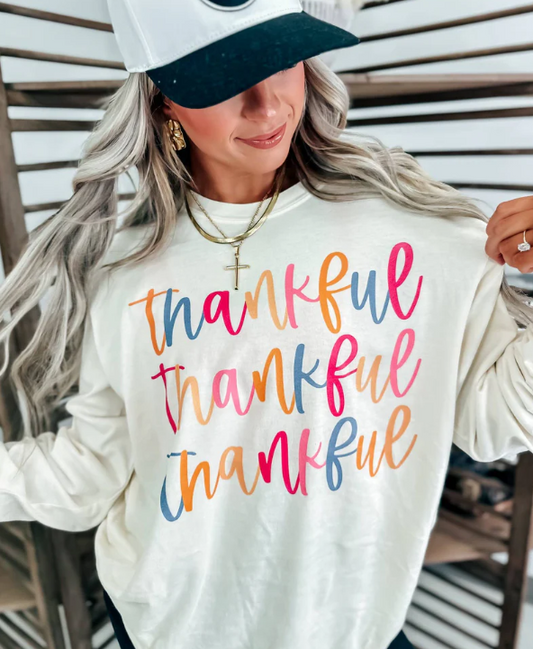 Thankful, Thankful Long Sleeve Tee