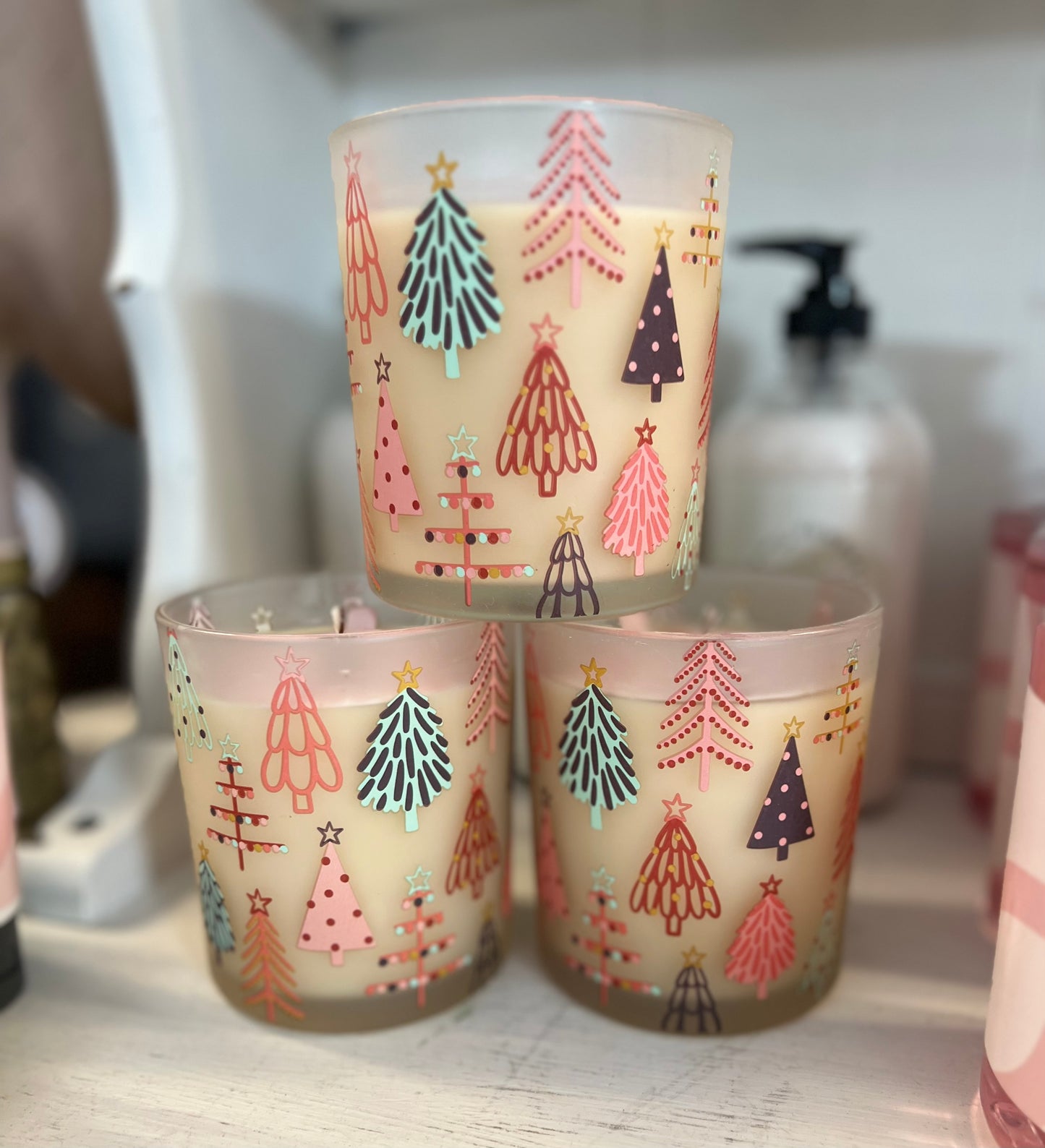 Sweet Grace Holiday Tree Candle