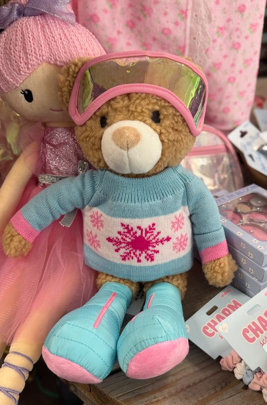 Ski Bear Plush Character