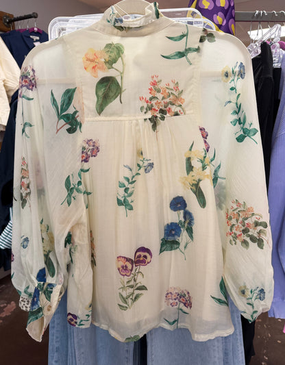 Sweet Magnolia Floral Top