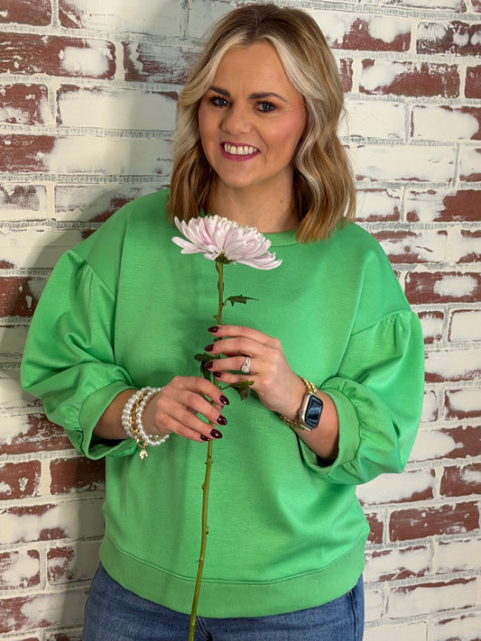 Green Apple Breeze Top