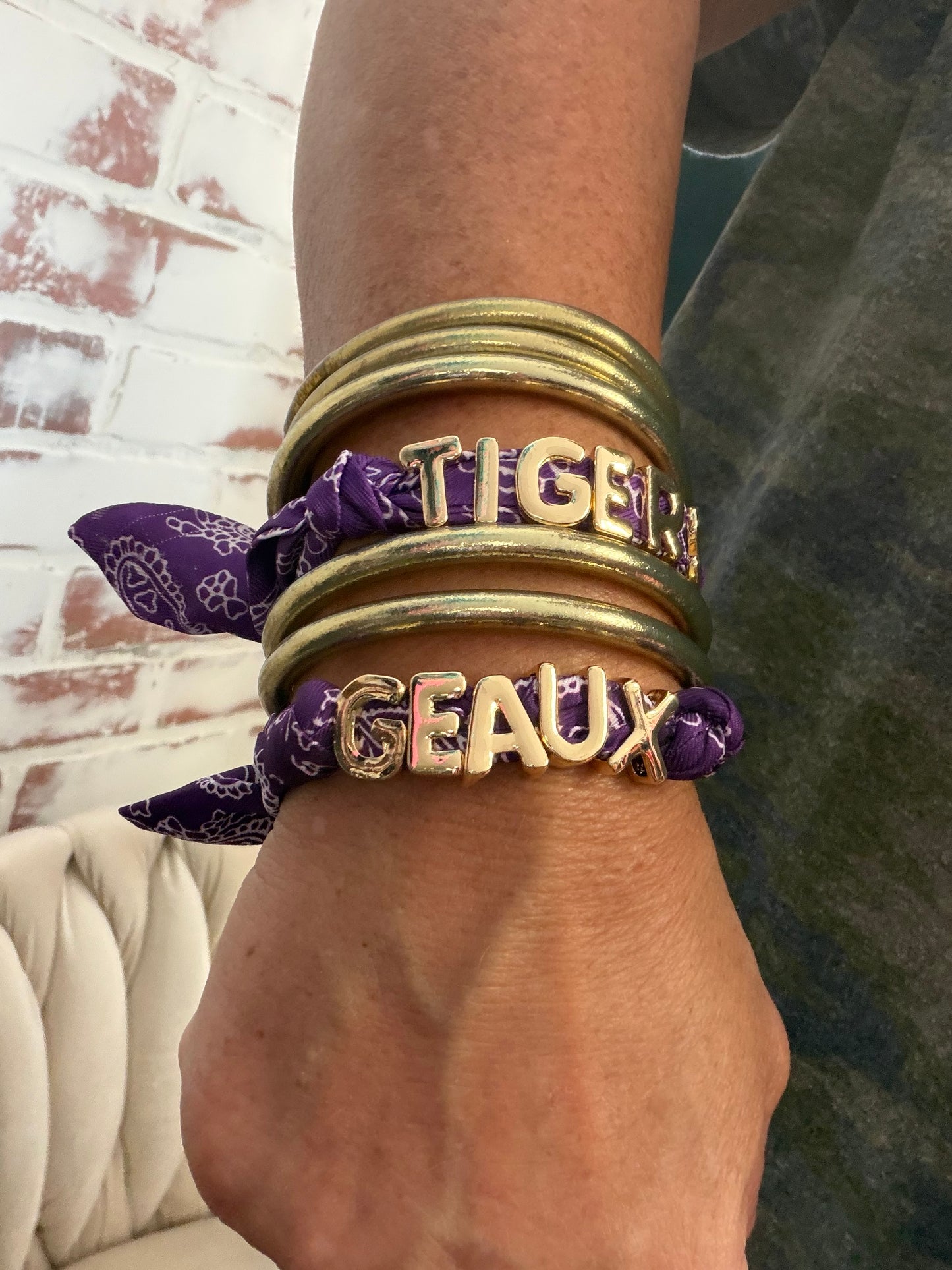 Bandana Slider Bracelet