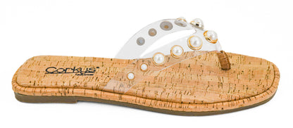 Jump In Clear Sandal By Corkys