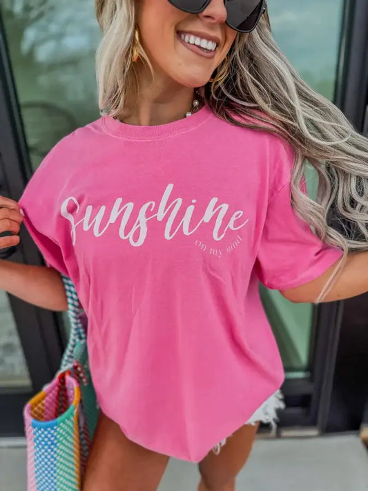 Sunshine on My Mind Tee