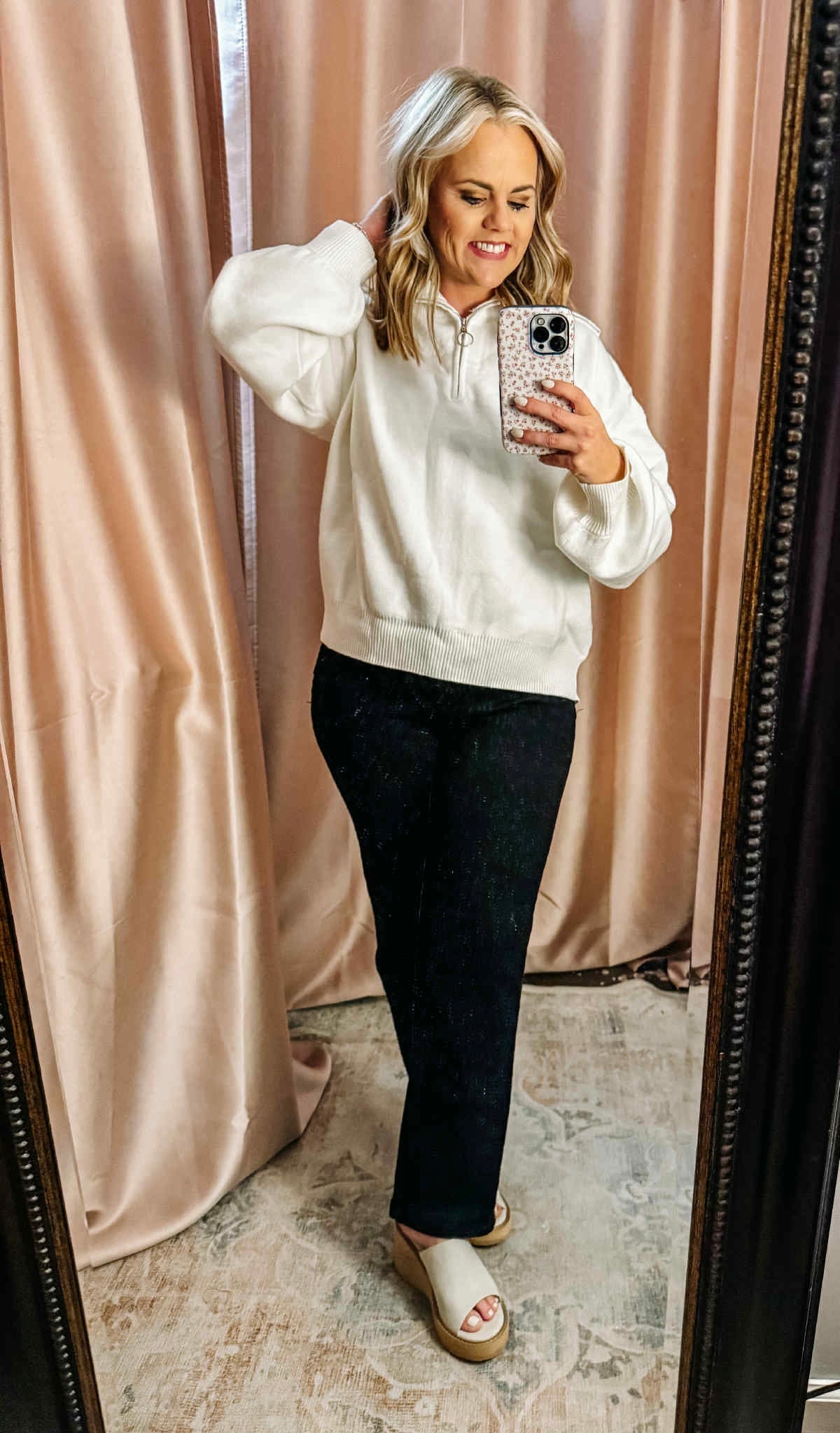 Winter Whisper Half - Zip