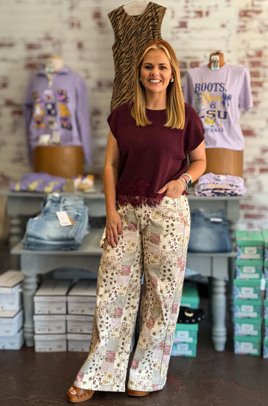 Patchwork Pants