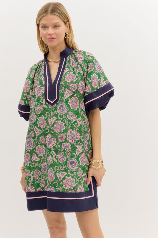 Paisley Pop Dress