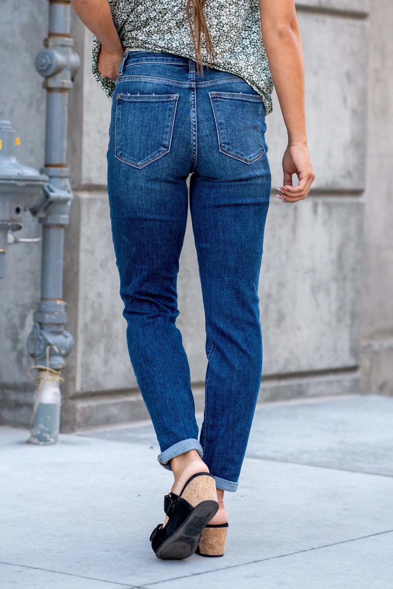 Judy Blue Core Midrise Boyfriend Jean