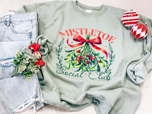 Mistletoe Social Club Sweatshirt