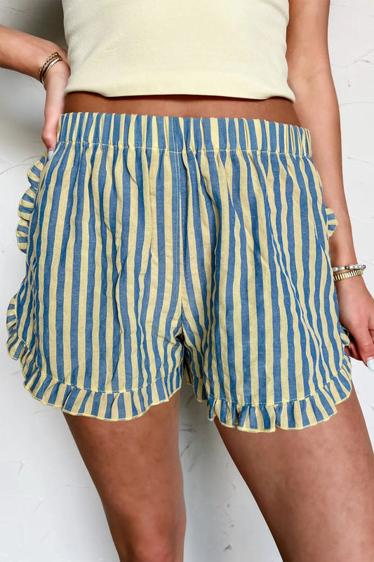 PREORDER - Barefoot Beach Stripe Shorts