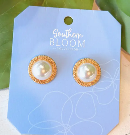 Château Pearl Studs