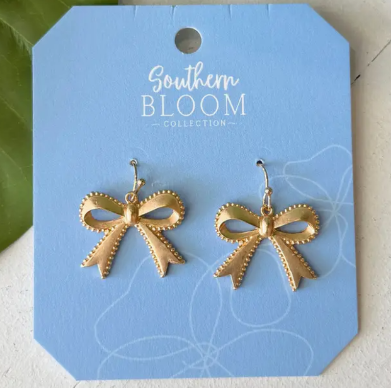Luxe Bow Statement Earrings