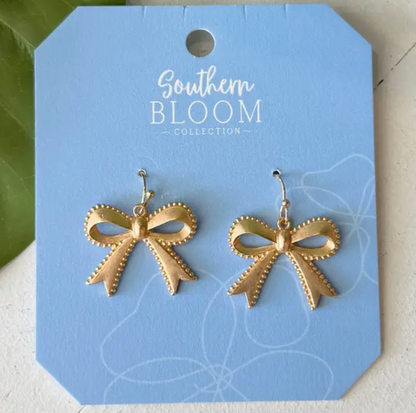Luxe Bow Statement Earrings