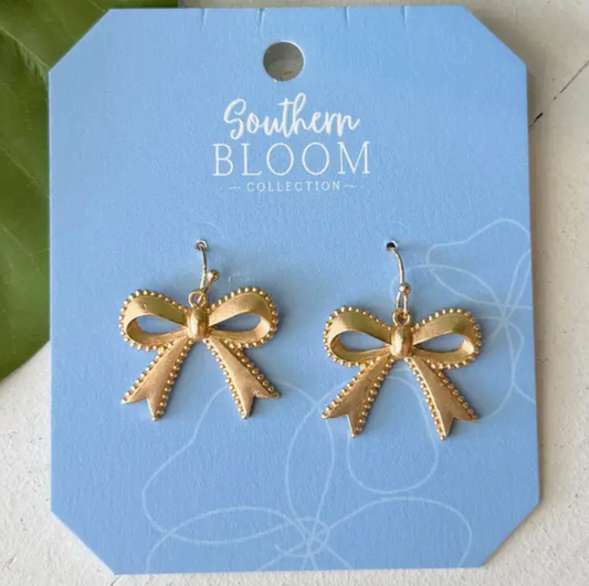 Luxe Bow Statement Earrings
