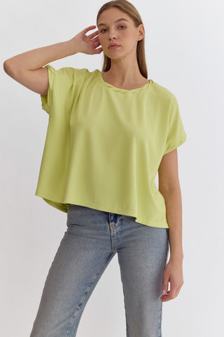 Honeydew Top By Entro