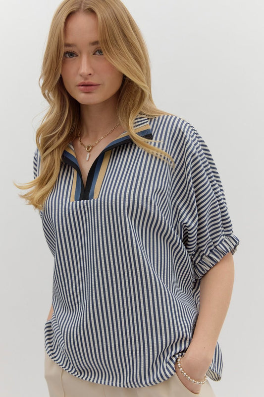 Twilight Stripe Top